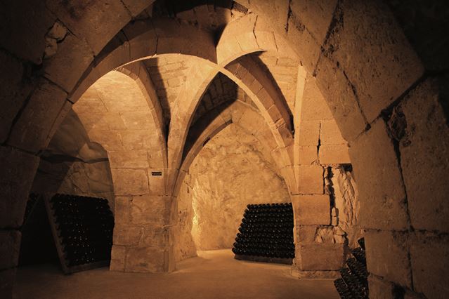 Taittinger’s unique 4th Century Roman cellars, awarded UNESCO status in 2015